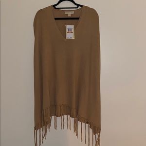 Michael Kors Dark Camel Sweater Dress